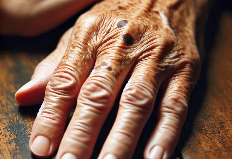 Bị đốm nâu trên da tay như đồi mồi? Nguyên nhân và cách xử lý