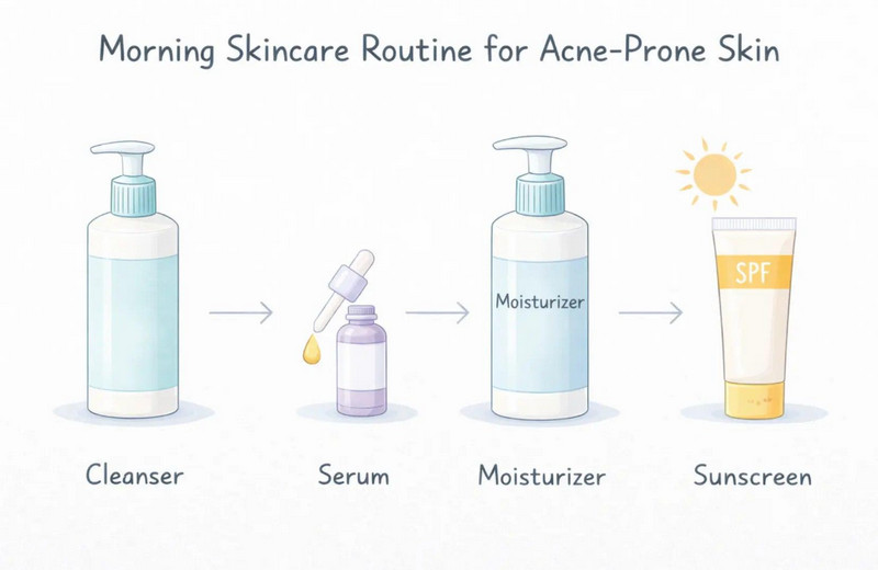 Các Bước Skincare Cho Da Dầu Mụn